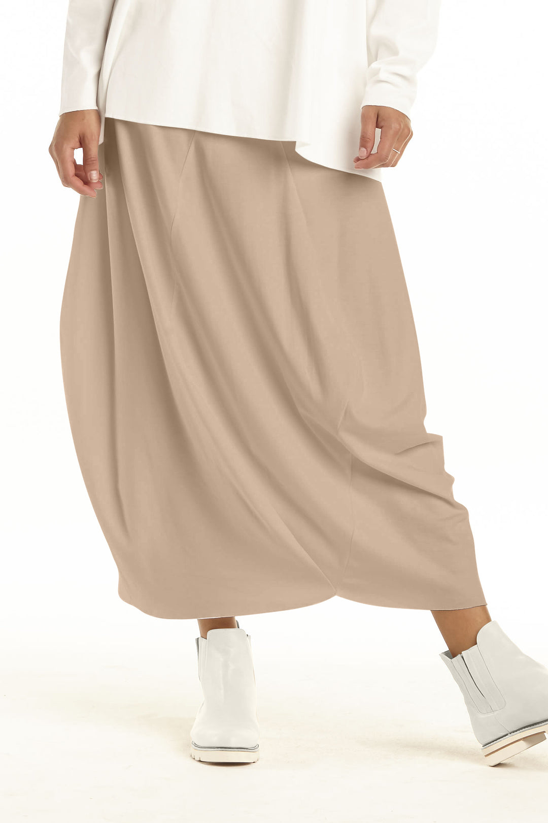 Pima Cotton Balloon Skirt