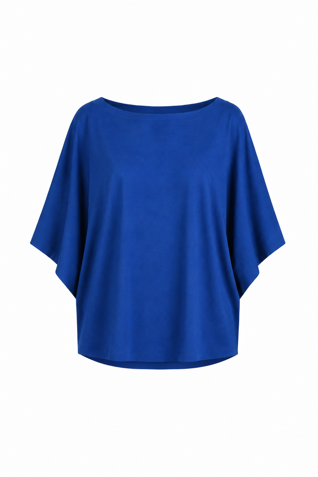 Pima Cotton Luxury Bateau Tee - Royal