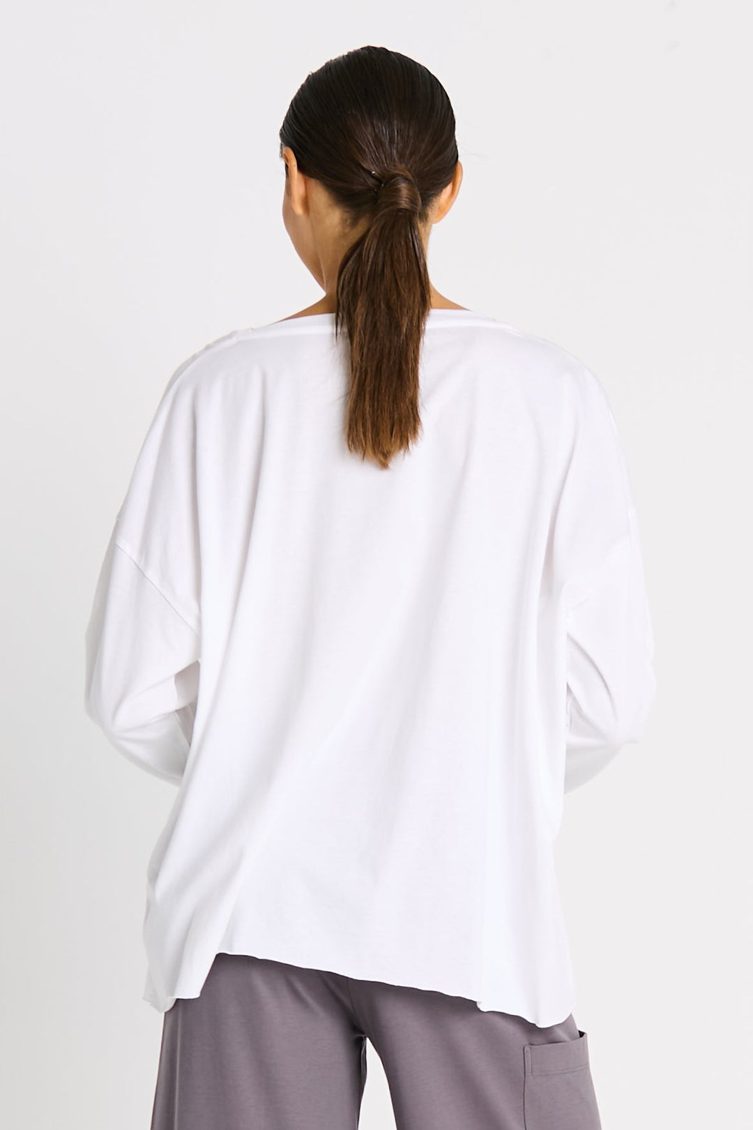 Pima Cotton "Doodles" Luxury Boxy Tee