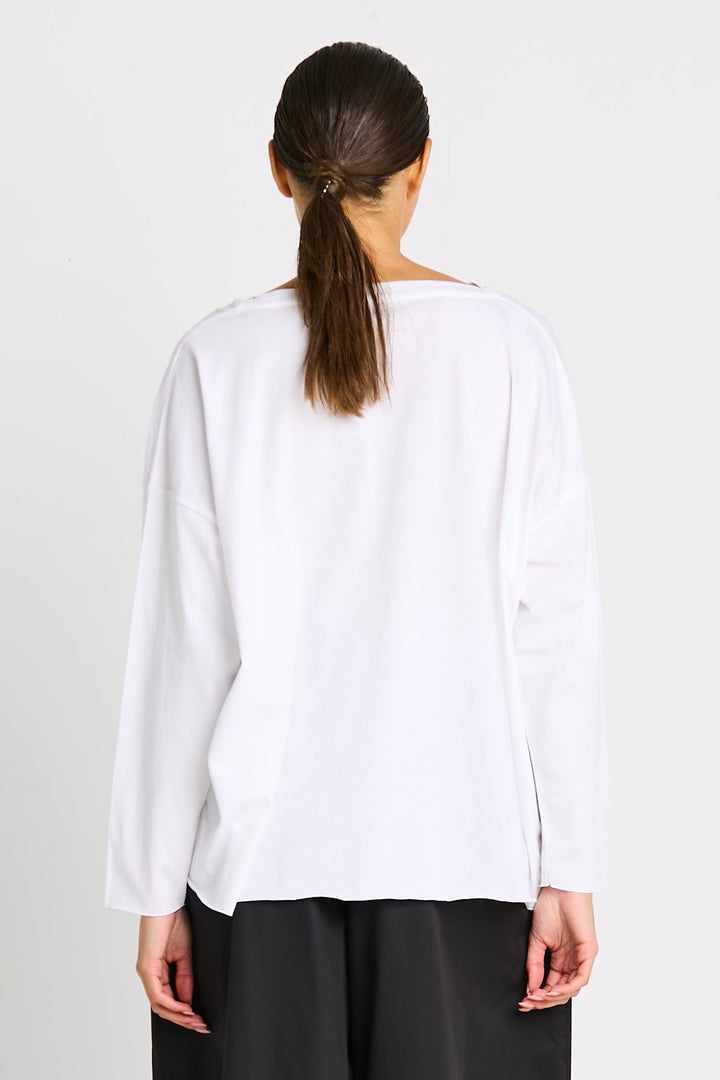 Pima Cotton "Mid Century" Luxury Boxy Tee