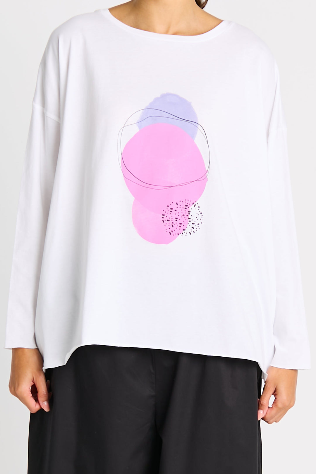 Pima Cotton "Saturn" Luxury Boxy Tee