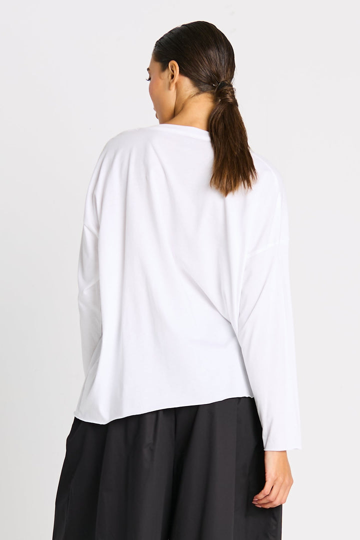 Pima Cotton "Solar" Luxury Boxy Tee