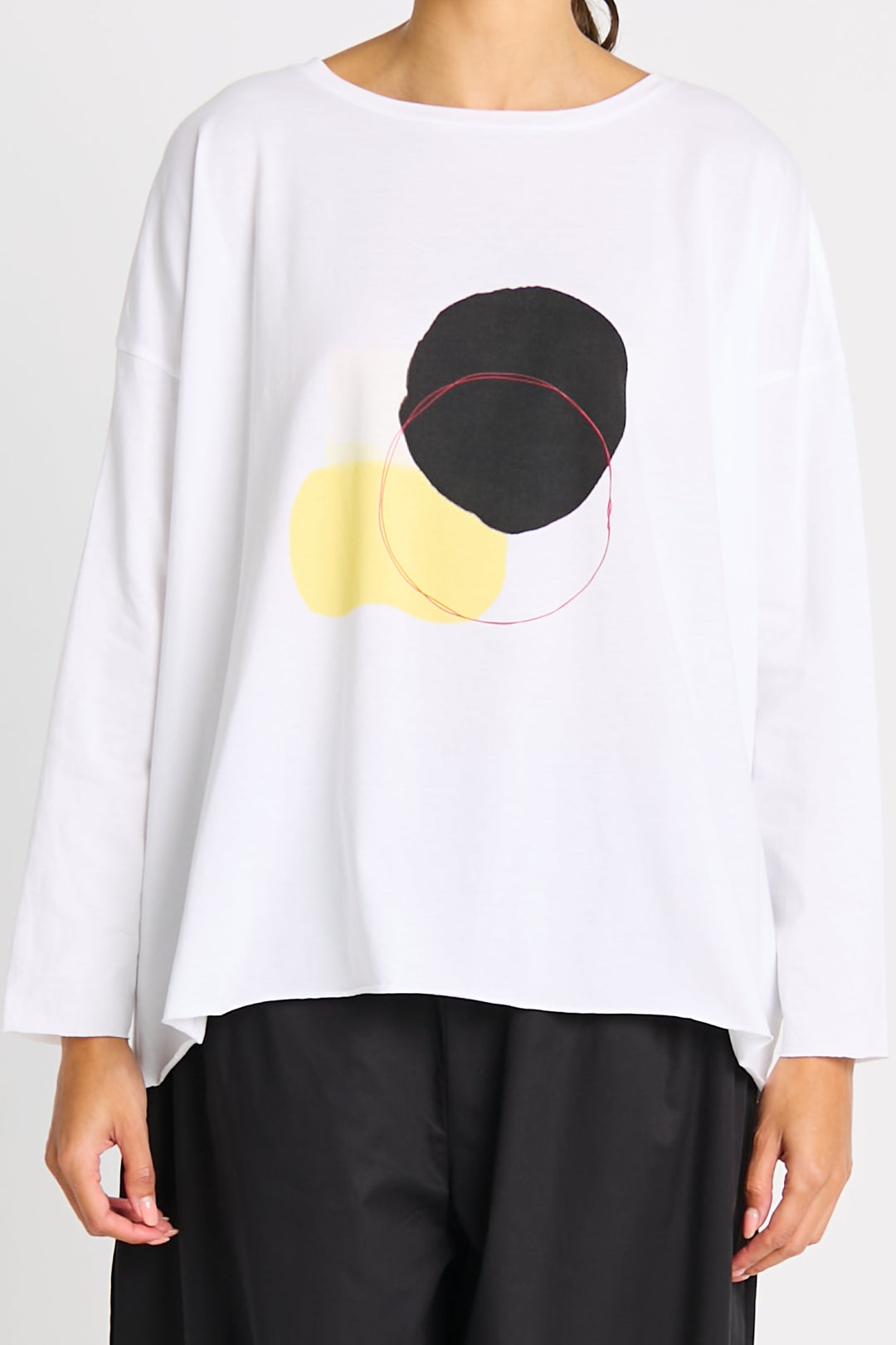 Pima Cotton "Solar" Luxury Boxy Tee