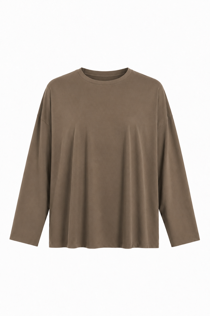 Pima Cotton Luxury Boxy T-Shirt - Turtle