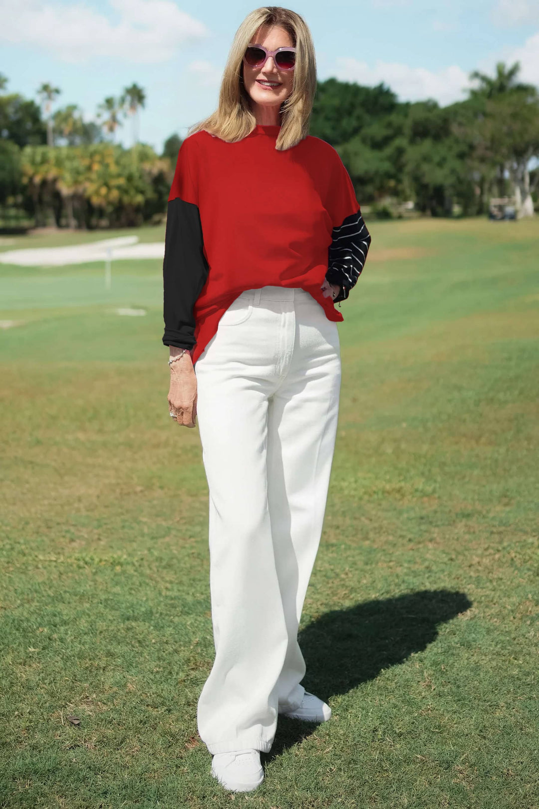 Pima Cotton Mixed Up Boxy T