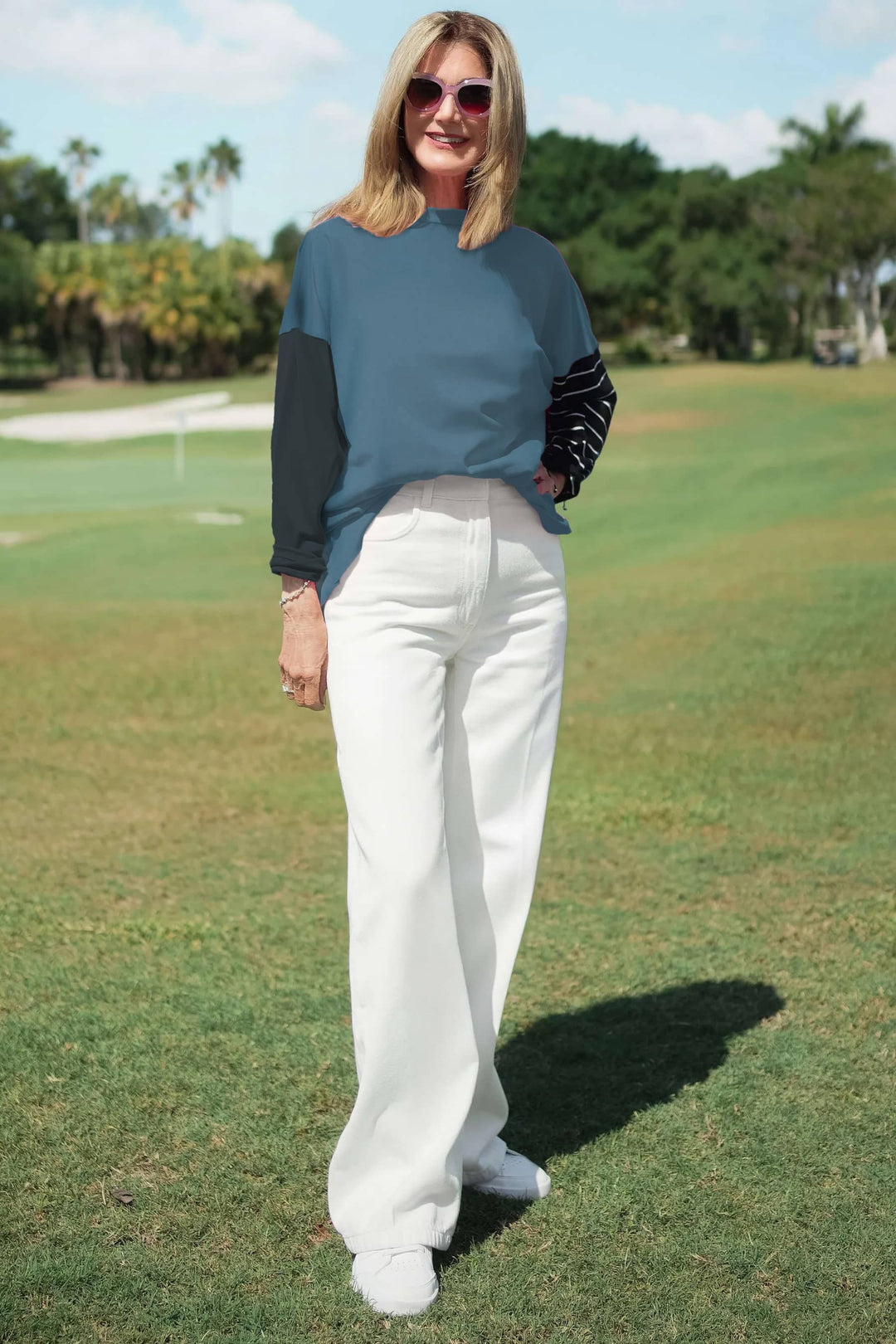 Pima Cotton Mixed Up Boxy T