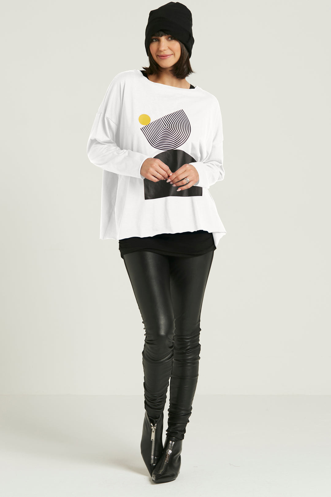 Pima Cotton Balance Luxury Boxy T