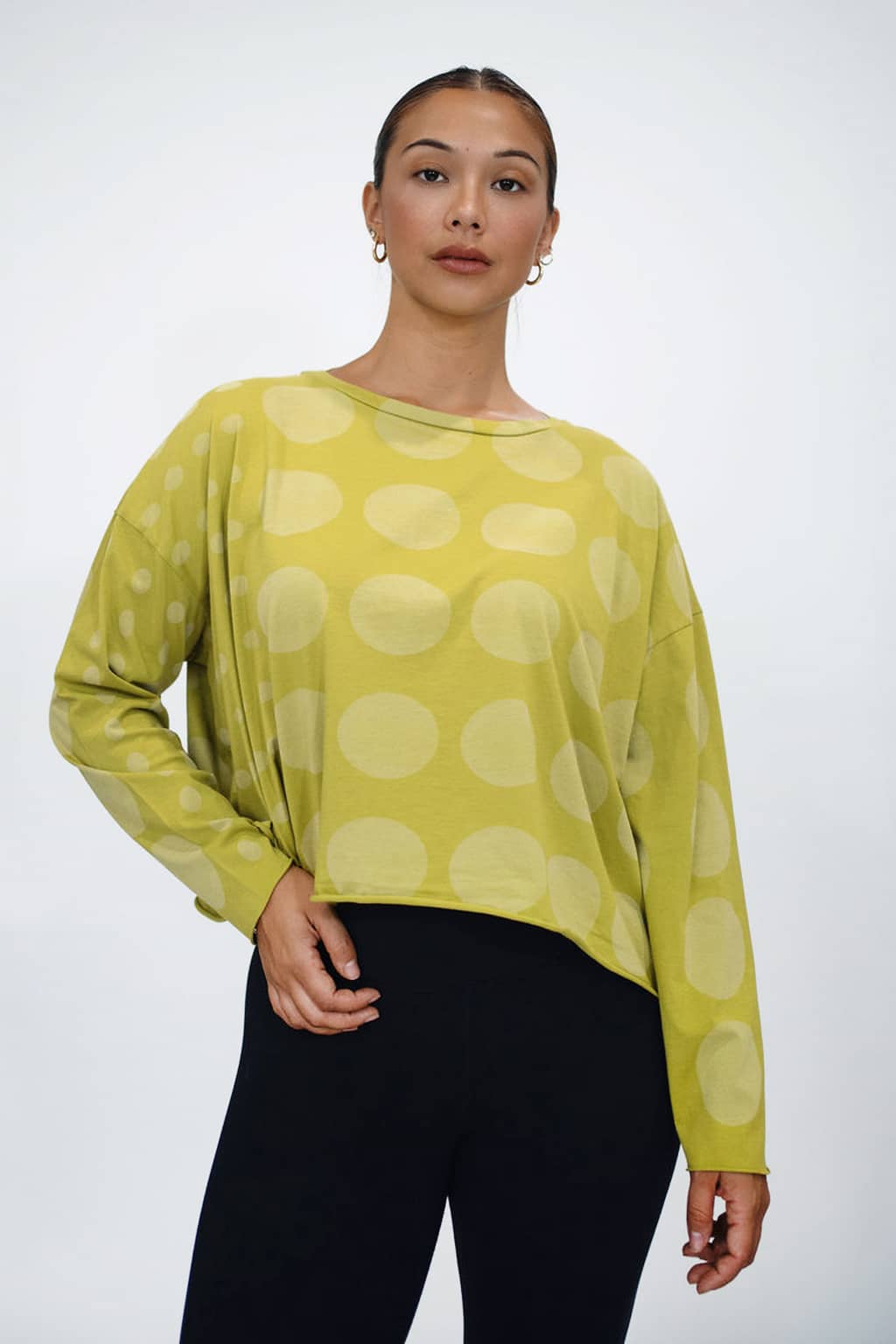 Polka Dot Cropped Top