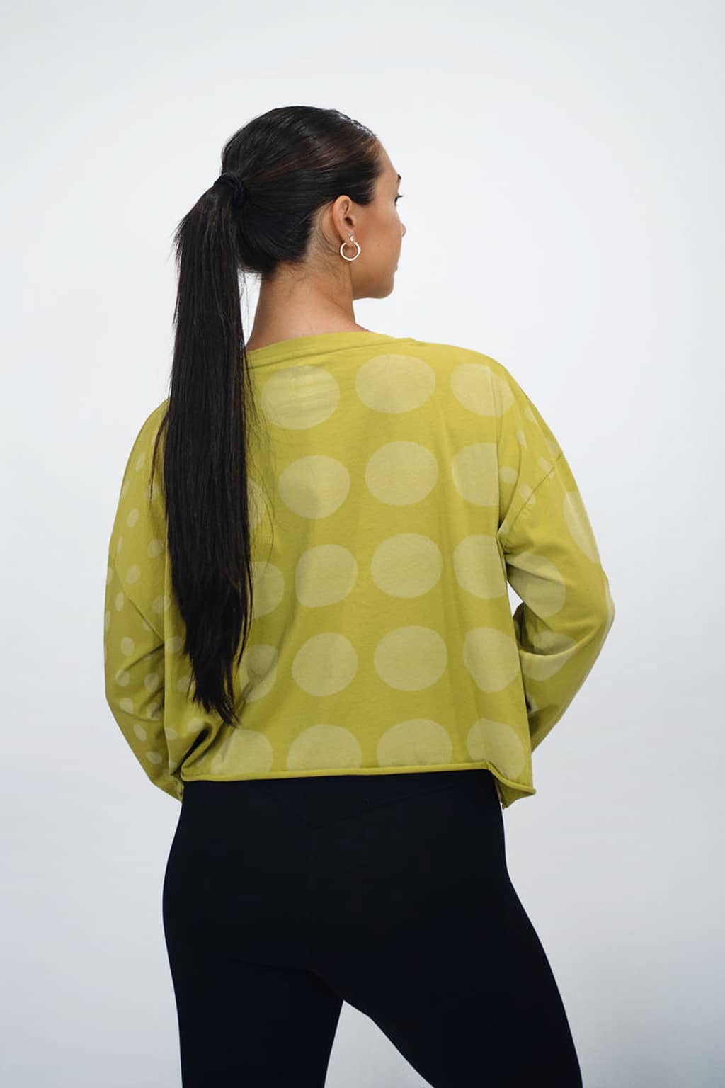 Polka Dot Cropped Top