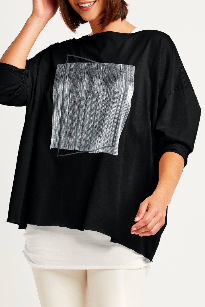 Pima Cotton Framed Luxury Boxy T