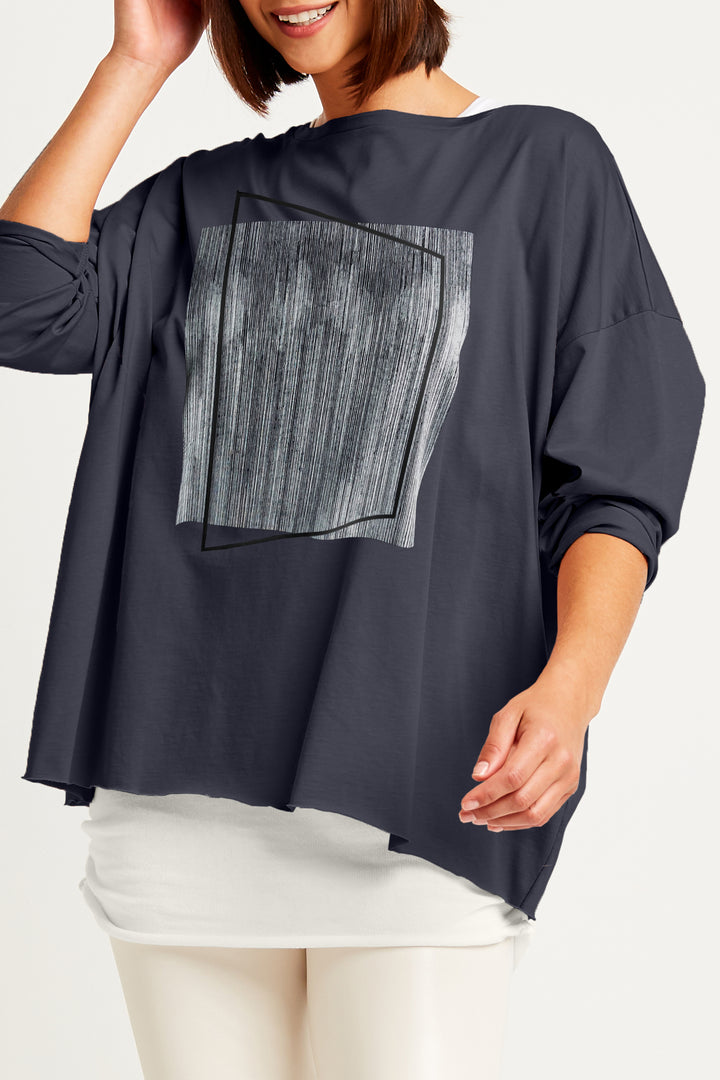 Pima Cotton Framed Luxury Boxy T