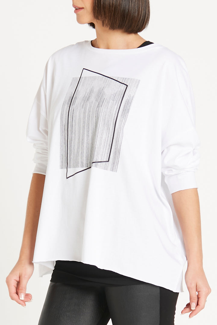 Pima Cotton Framed Luxury Boxy T