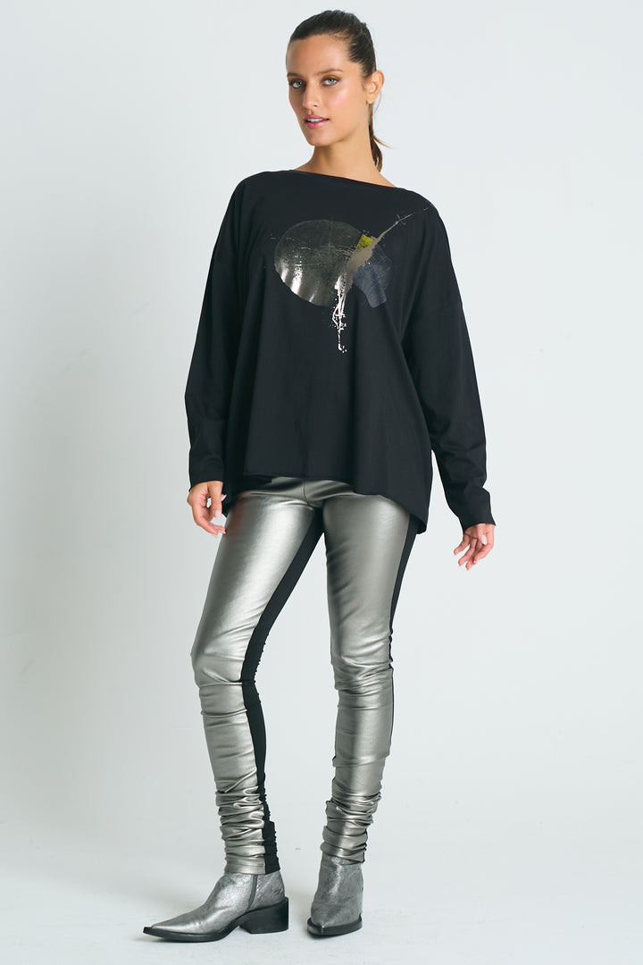 Pima Cotton Celestial Luxury Boxy Tee