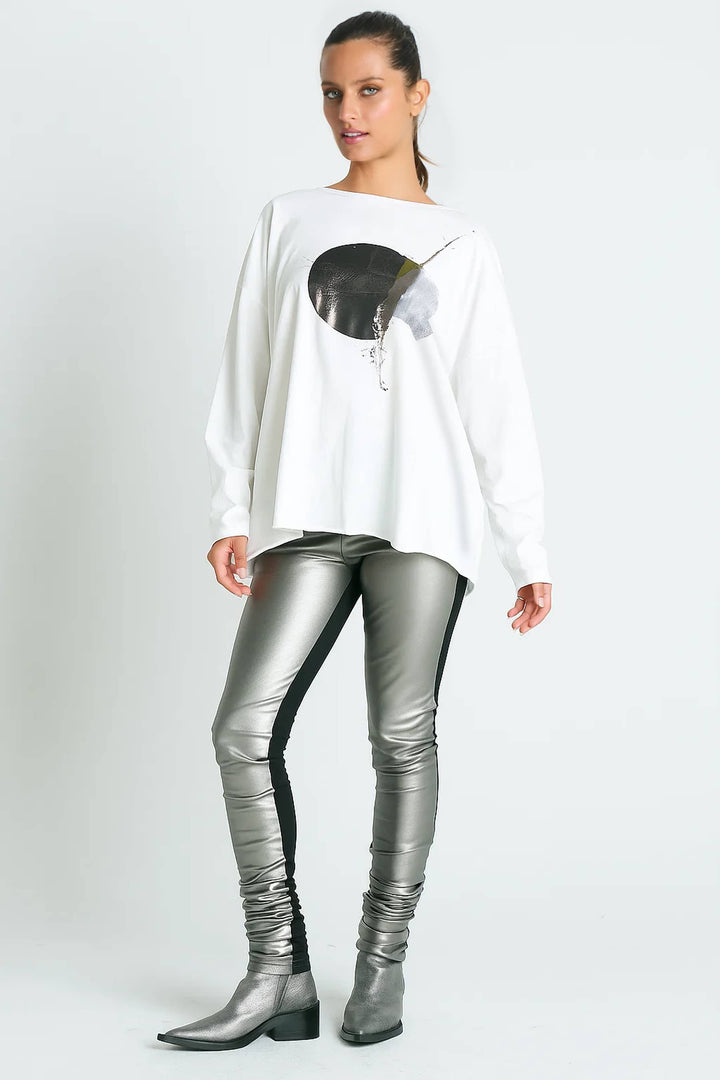 Pima Cotton Celestial Luxury Boxy Tee