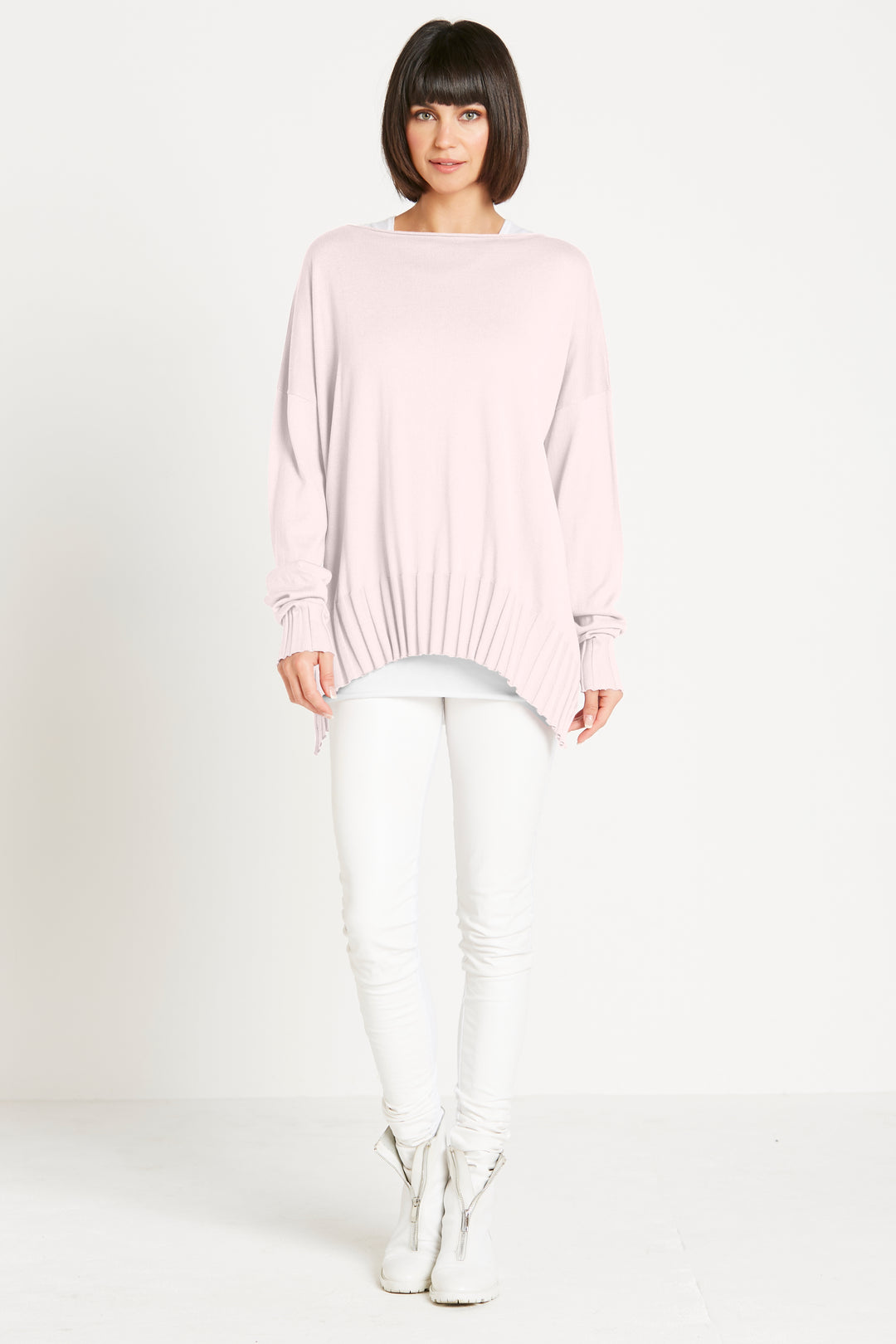 Pima Cotton Boatneck Rib