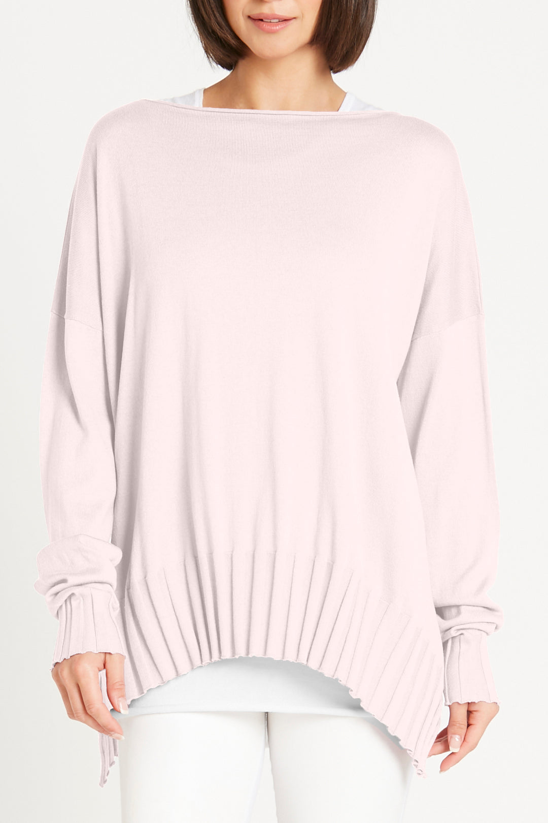 Pima Cotton Boatneck Rib