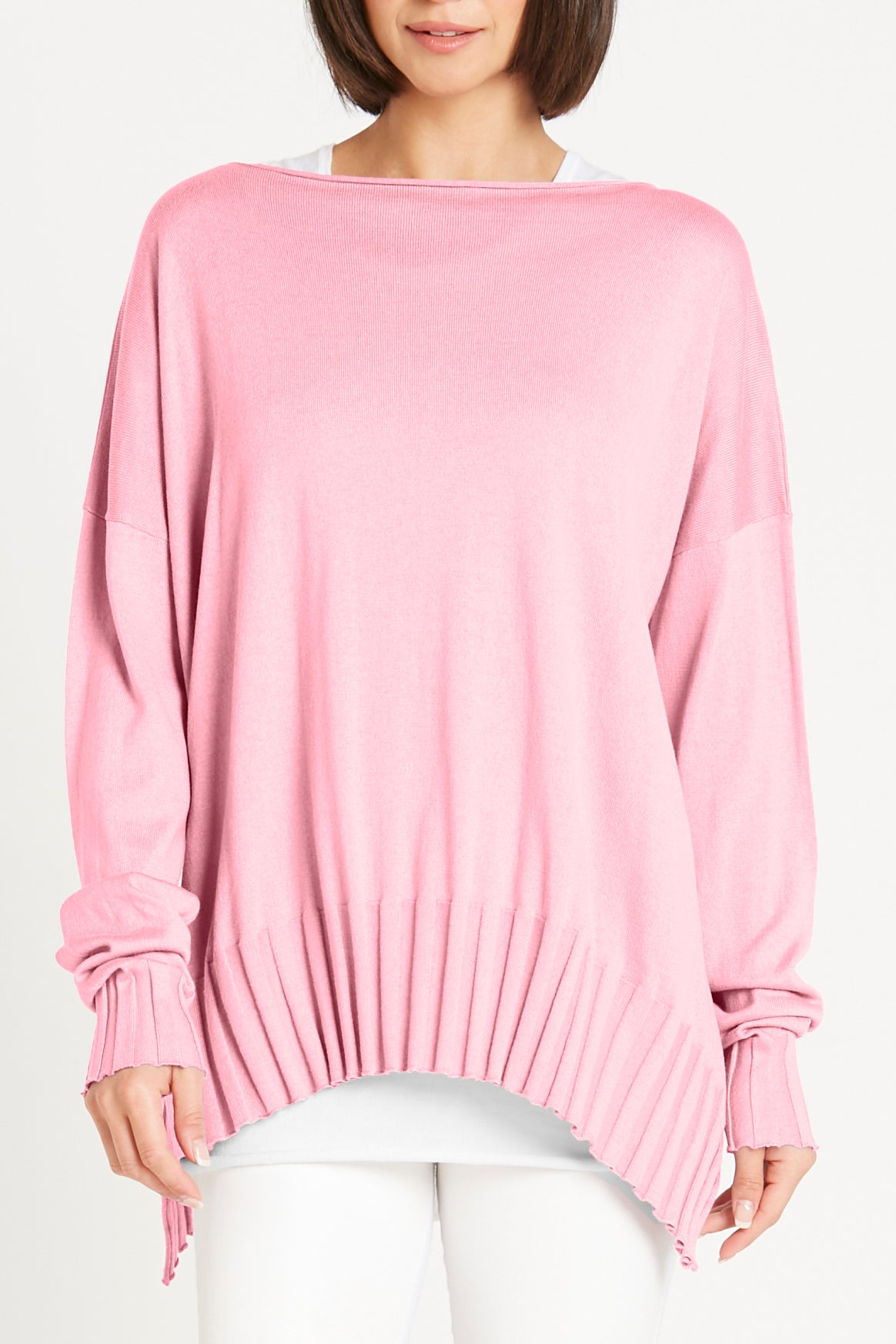 Pima Cotton Boatneck Rib – PLANET by Lauren G