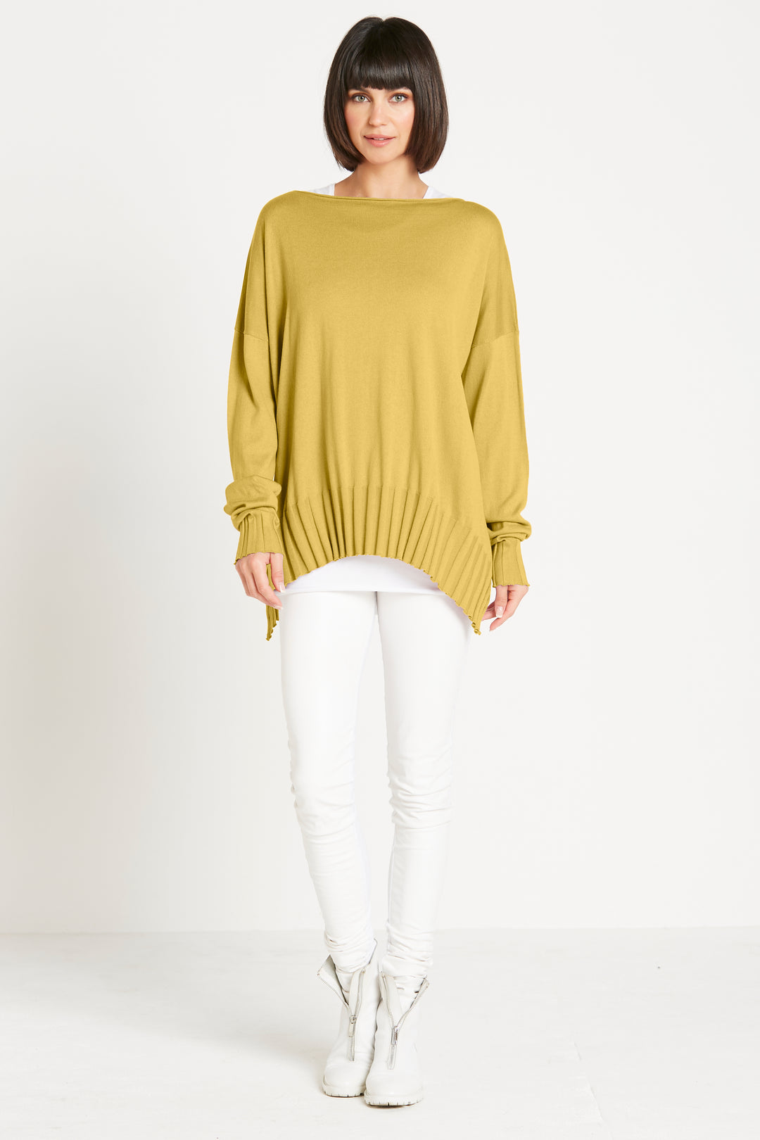 Pima Cotton Boatneck Rib