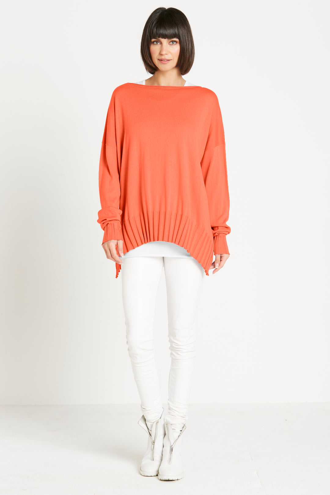 Pima Cotton Boatneck Rib