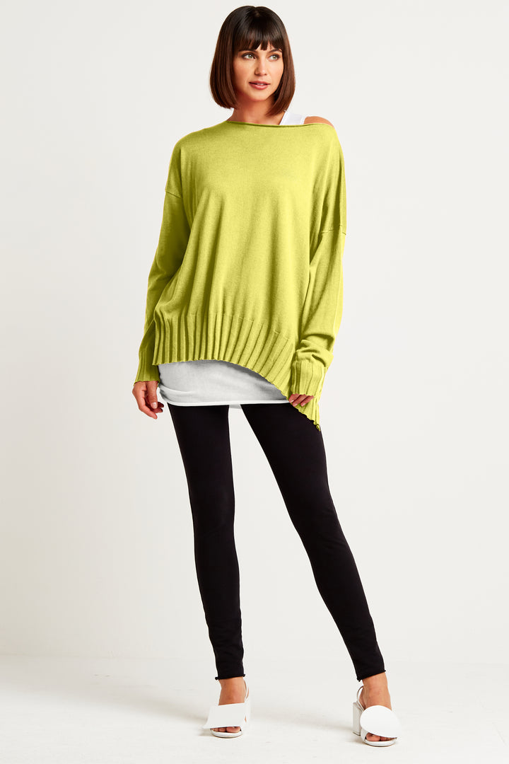 Pima Cotton Boatneck Rib