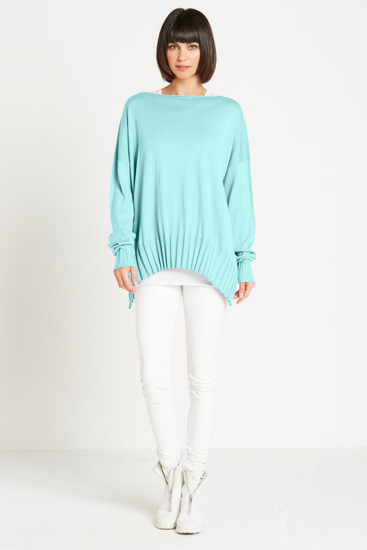 Pima Cotton Boatneck Rib