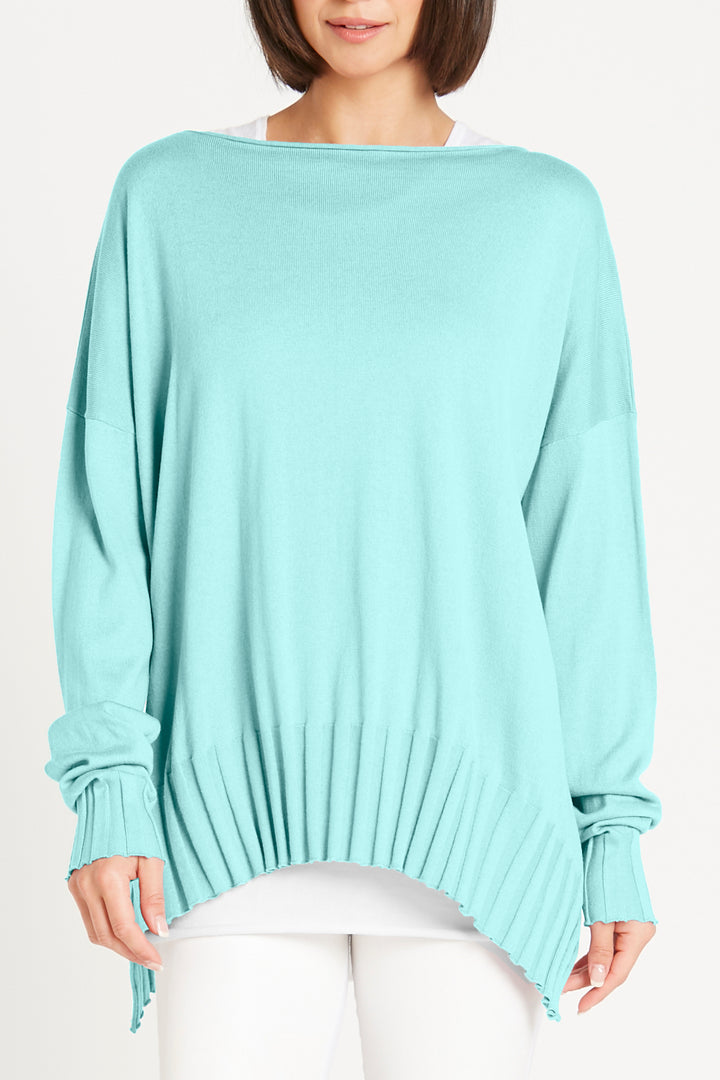 Pima Cotton Boatneck Rib