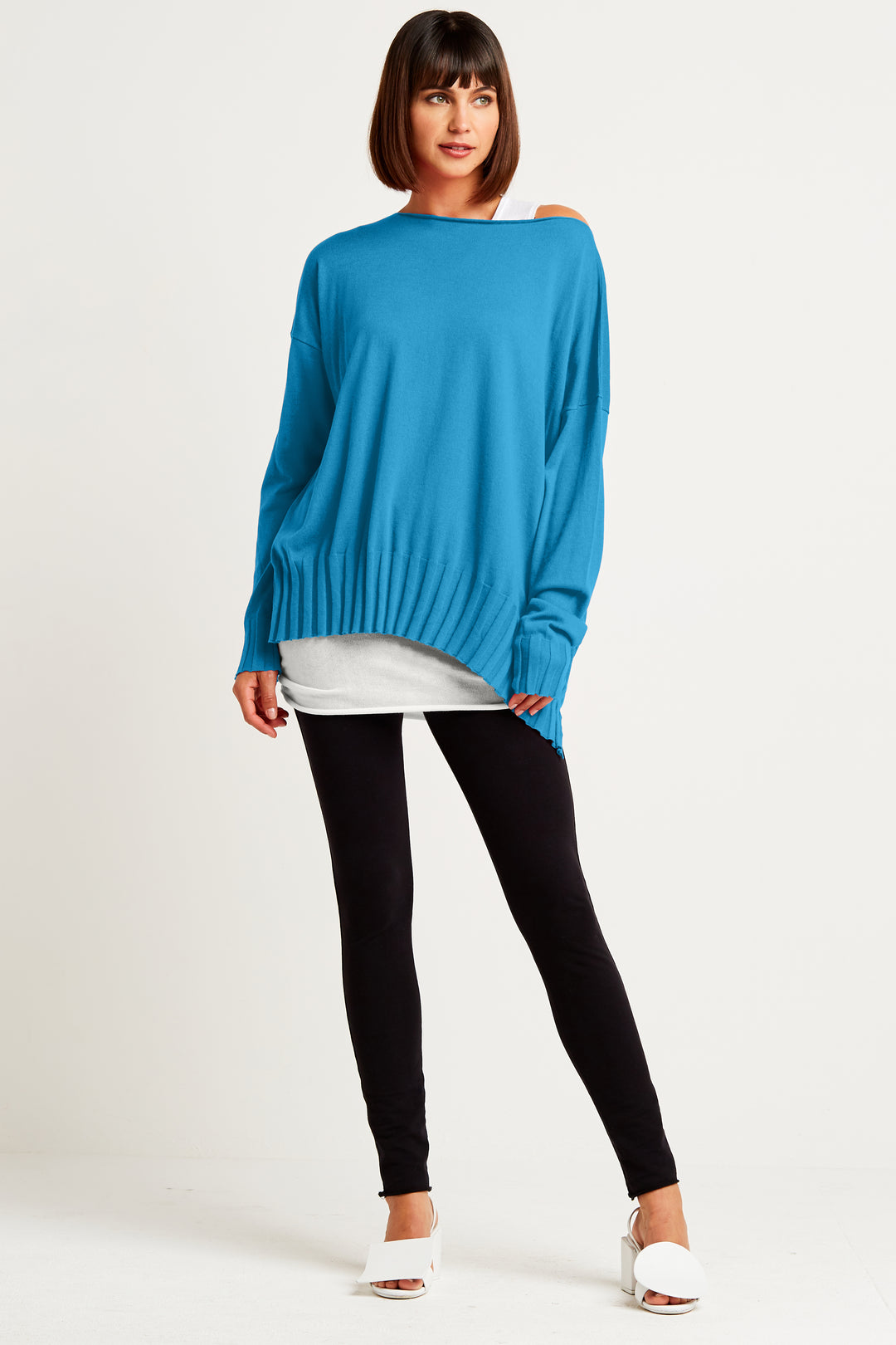 Pima Cotton Boatneck Rib