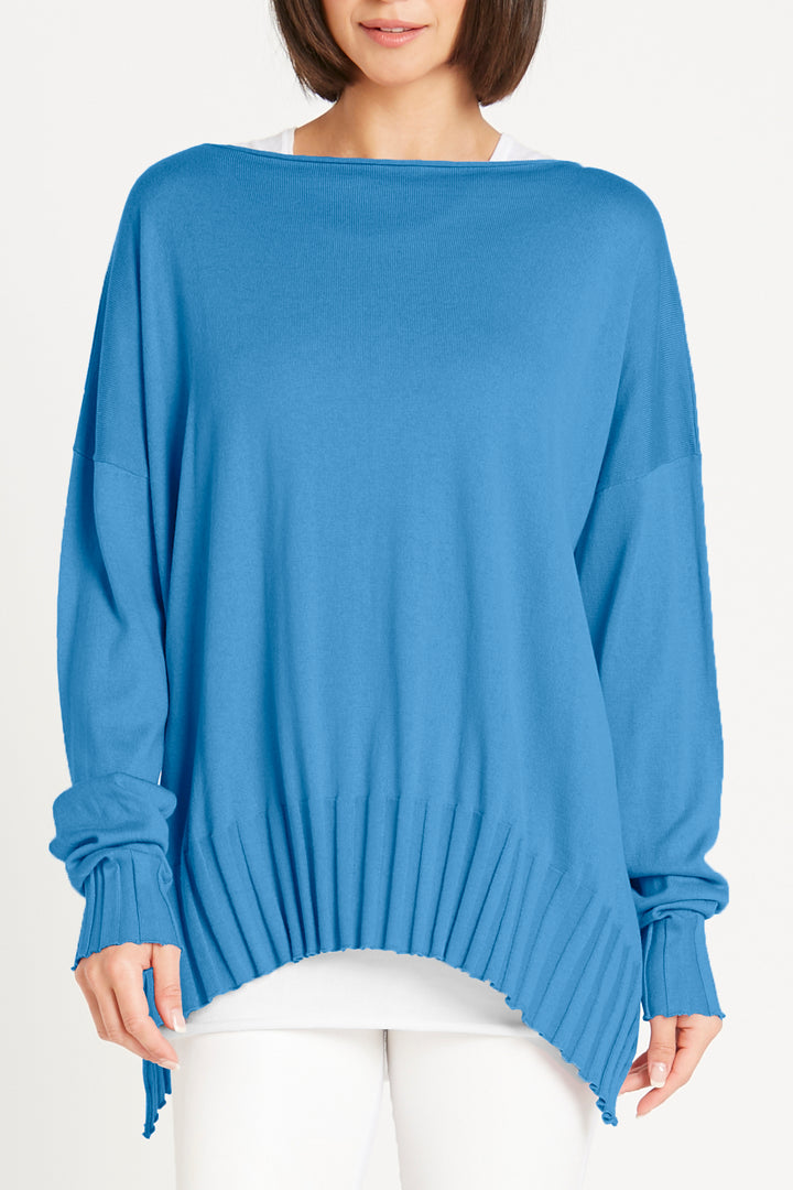 Pima Cotton Boatneck Rib