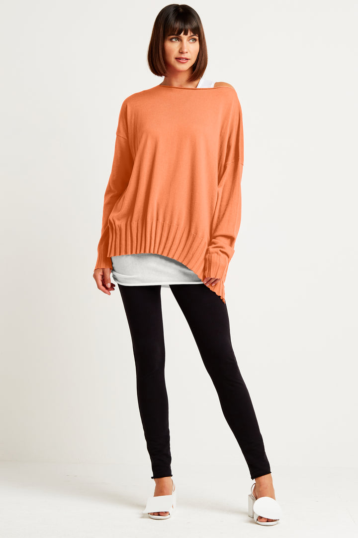 Pima Cotton Boatneck Rib