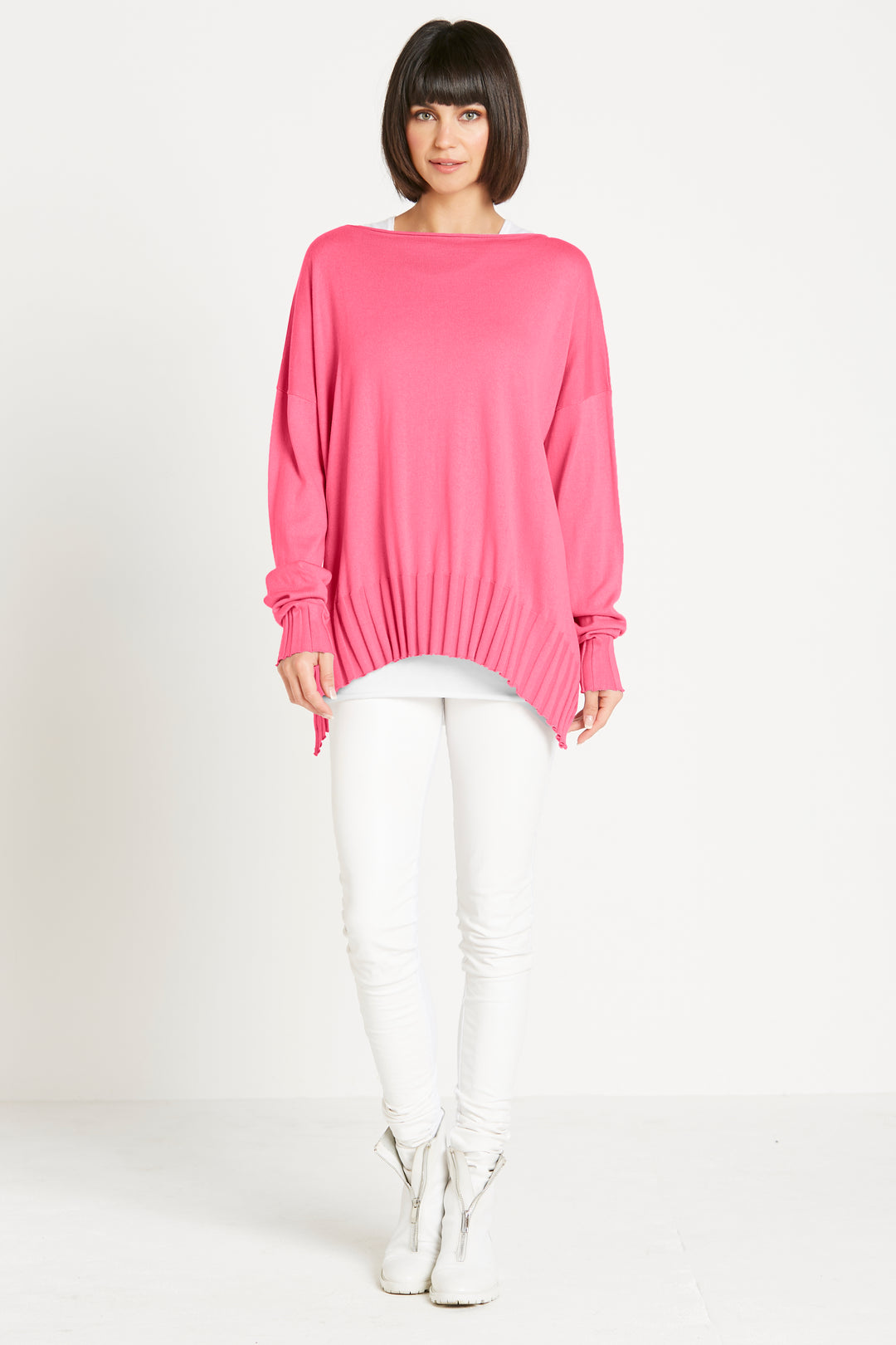 Pima Cotton Boatneck Rib