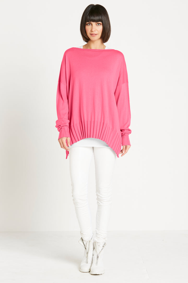 Pima Cotton Boatneck Rib