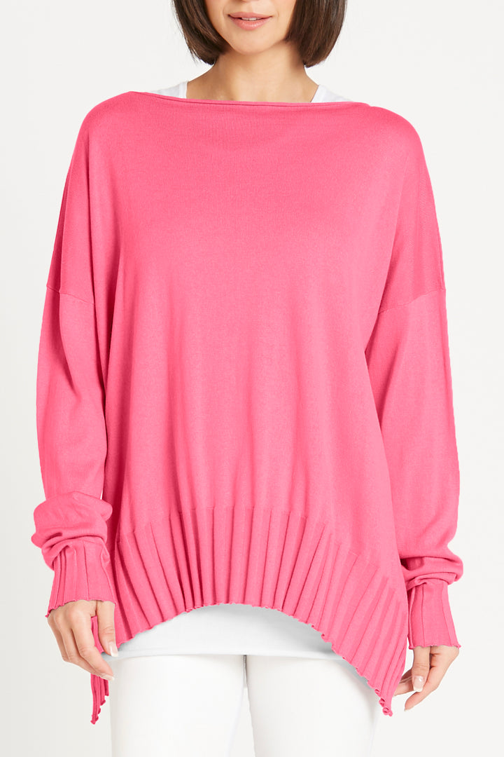 Pima Cotton Boatneck Rib