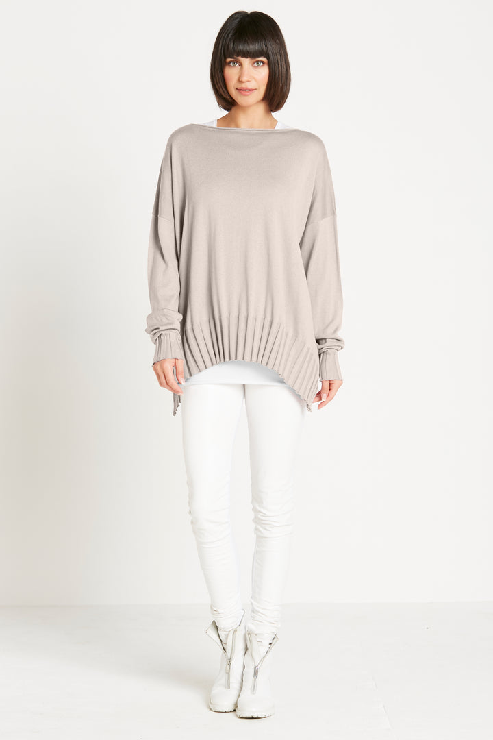 Pima Cotton Boatneck Rib