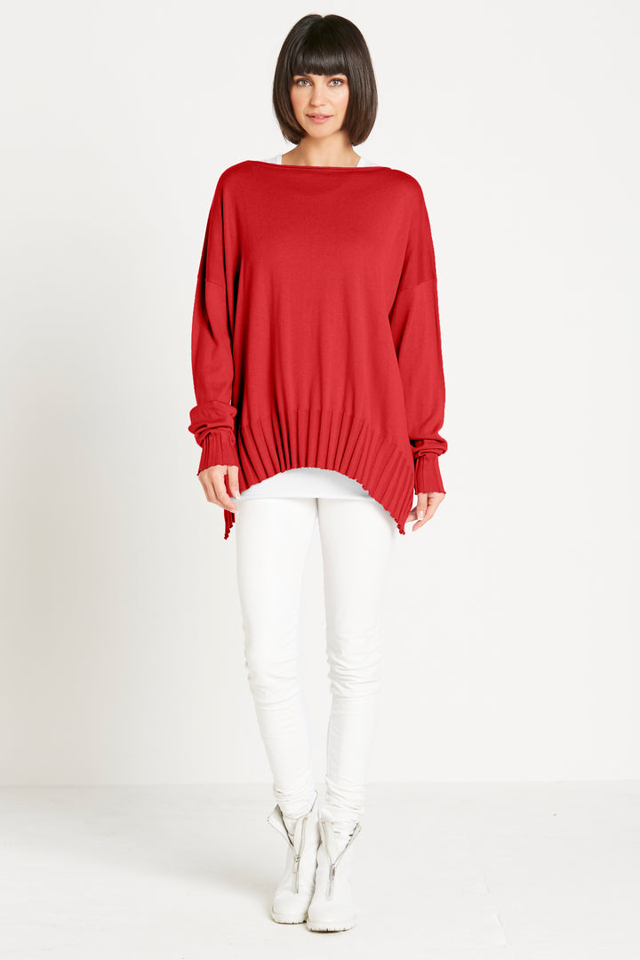 Pima Cotton Boatneck Rib