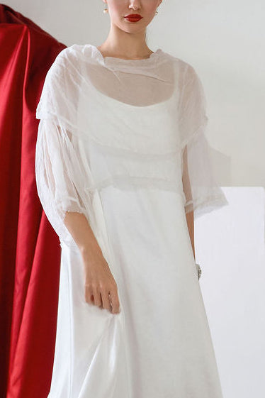 Holiday Organza Jackie O Top