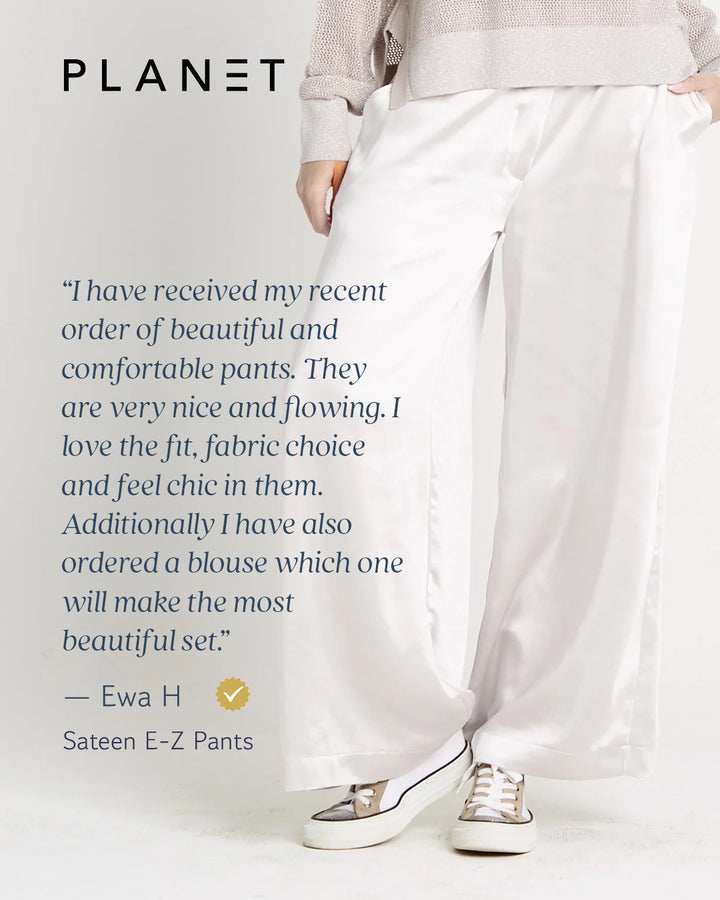 Sateen E-Z Pants - Mint