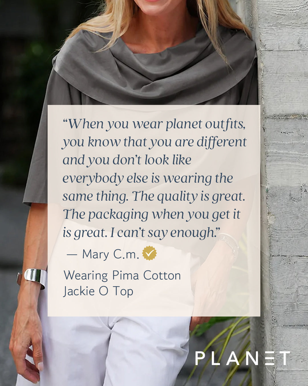Pima Cotton Jackie O Top - Chili