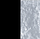 Pima Cotton Mini Foil Cable Crewneck Sweater - Black/Silver