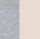 Pima Cotton Bled Out Tattered Crewneck Sweater - Heather/Blush