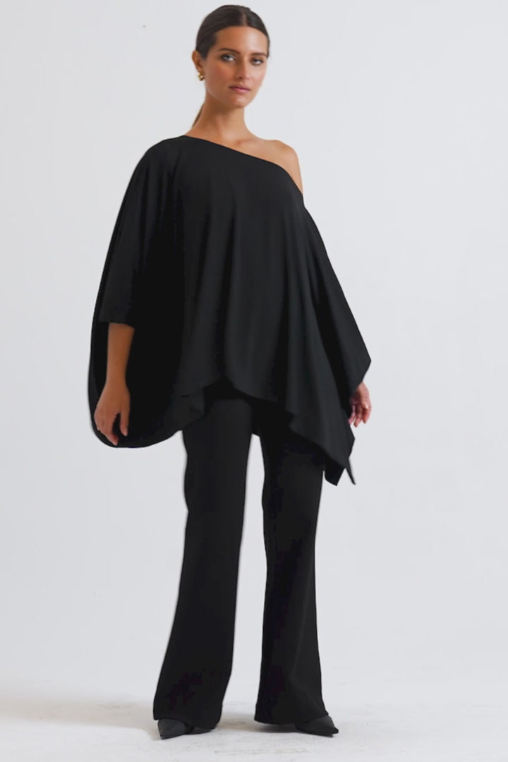 Matte Jersey Off the Shoulder Top