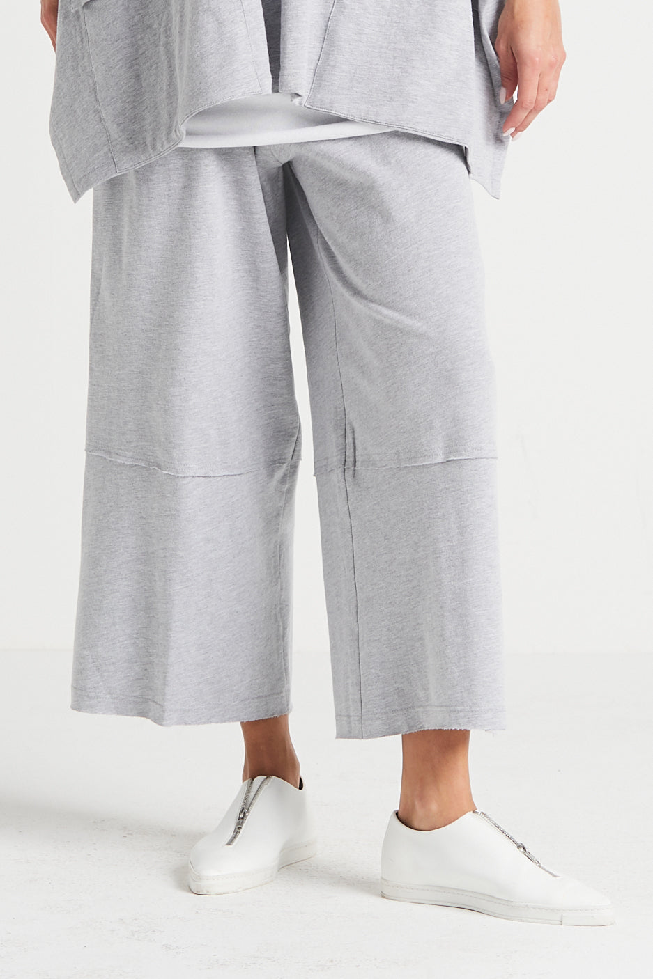 French Terry Flood Panel Pants