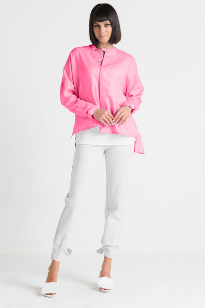 Handkerchief Linen Geisha Top