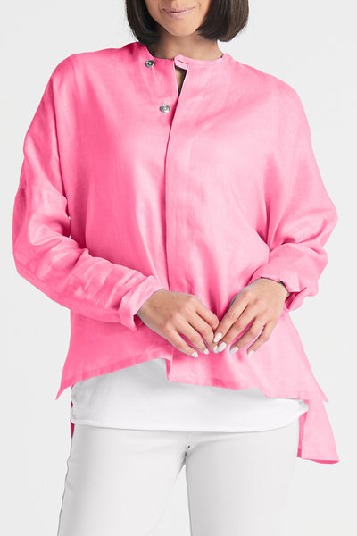 Handkerchief Linen Geisha Top