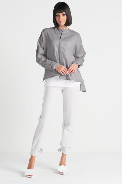 Handkerchief Linen Geisha Top