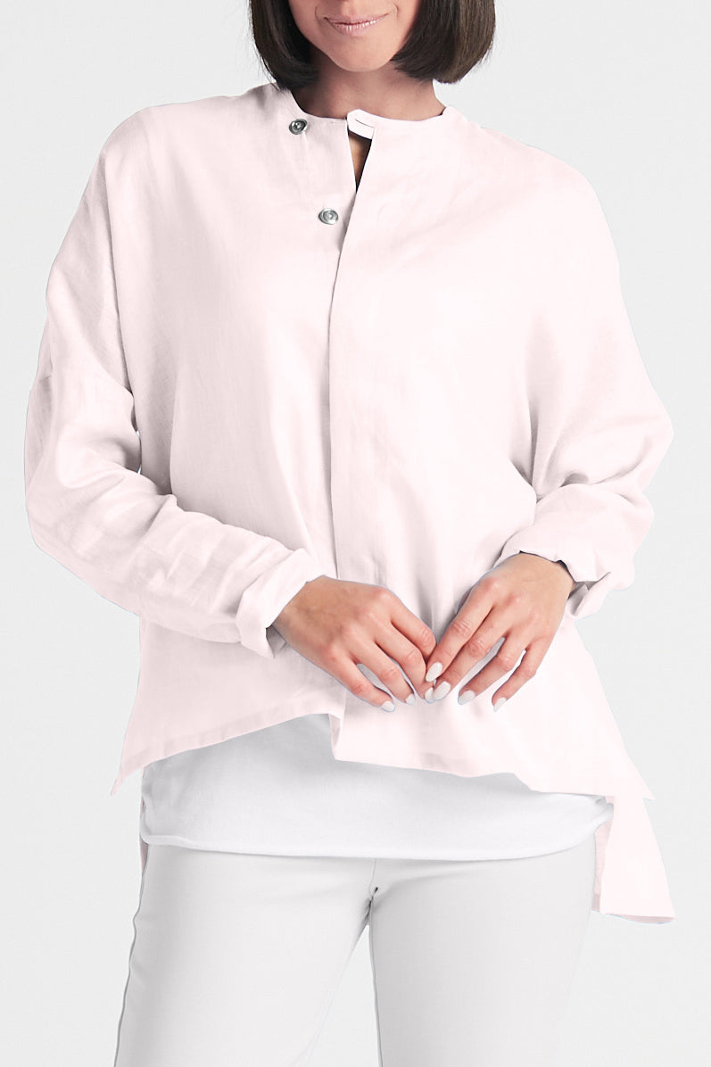 Handkerchief Linen Geisha Top