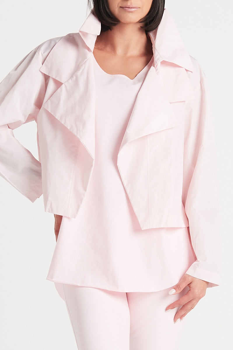 Nylon Triple Collar Jacket