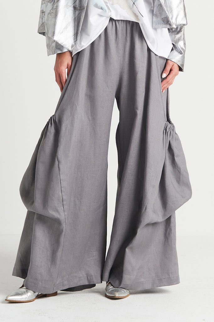 Linen Big Pocket Pant