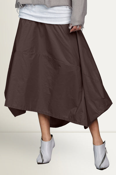 Nylon Signature Architectural Skirt