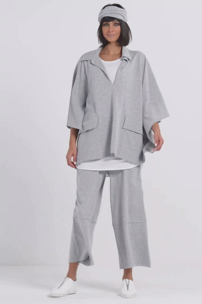 French Terry Flood Panel Pants
