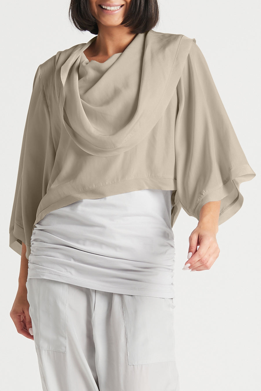 Washable Silk Jackie O